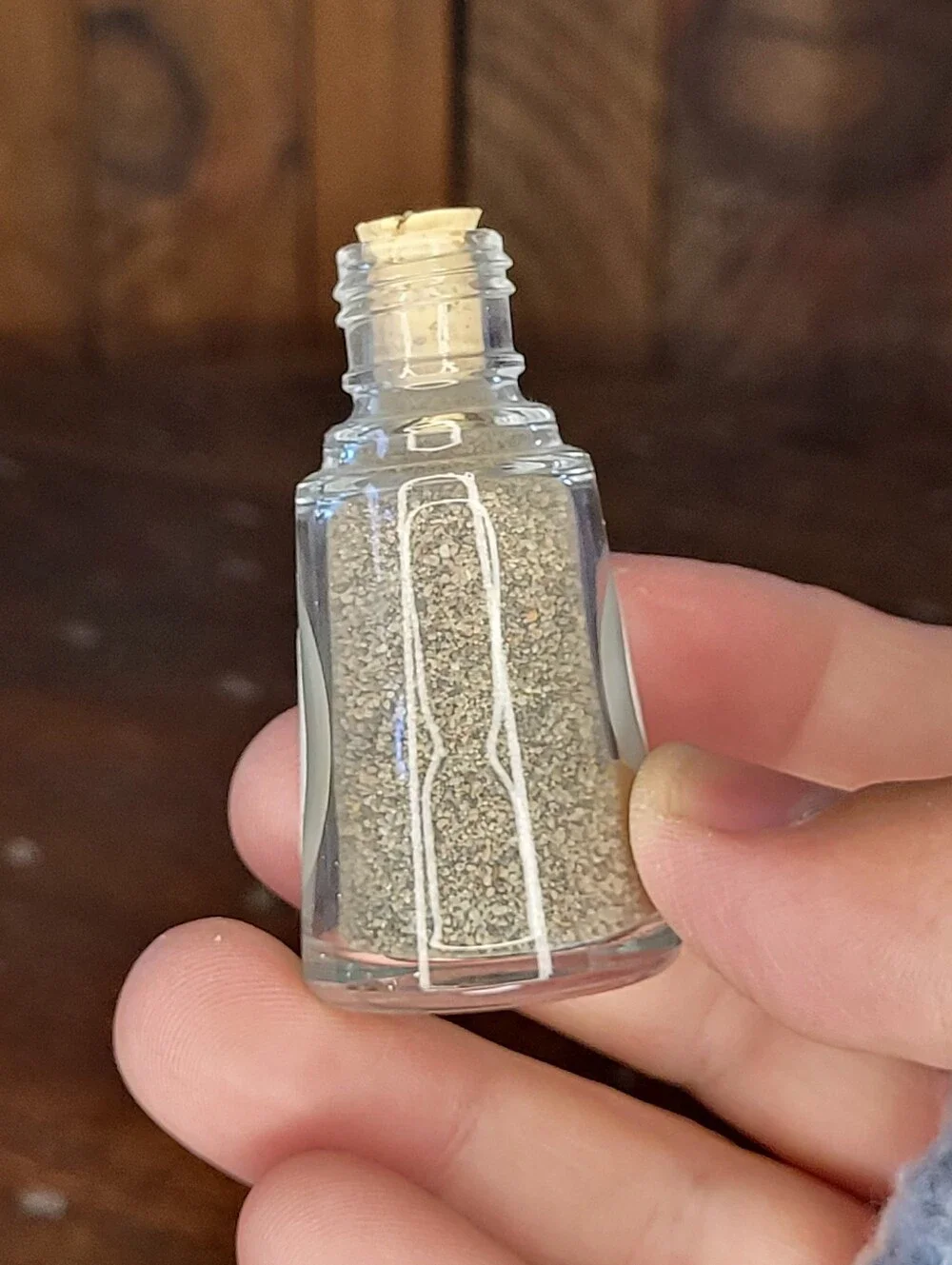 Mount St. Helens Souvenir Mini Bottle
